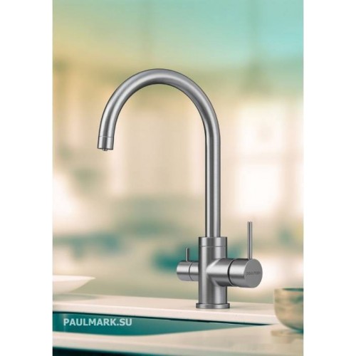 Смеситель Paulmark Essen Es213211-402 (серый металлик)