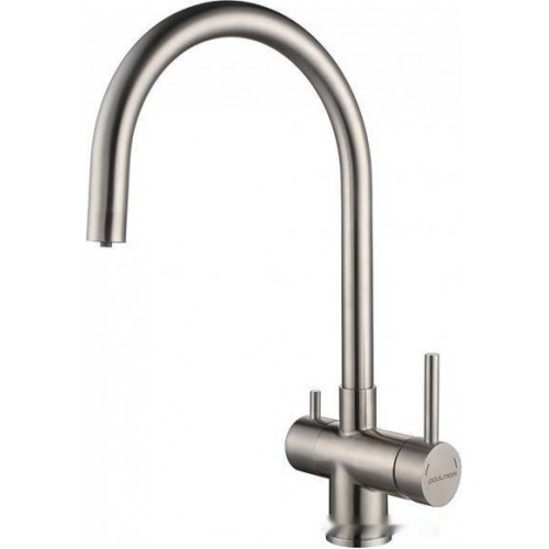 Смеситель Paulmark Heller He213218-SS (нержавеющая сталь)