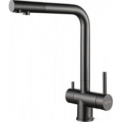 Смеситель Paulmark Skalen Sk213020-GM (вороненая сталь)