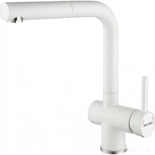 Смеситель Paulmark Dosse Do214418-431 (белый матовый)