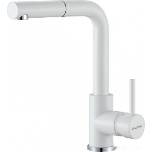 Смеситель Paulmark Kassel Ka214311-431TW (белый матовый)