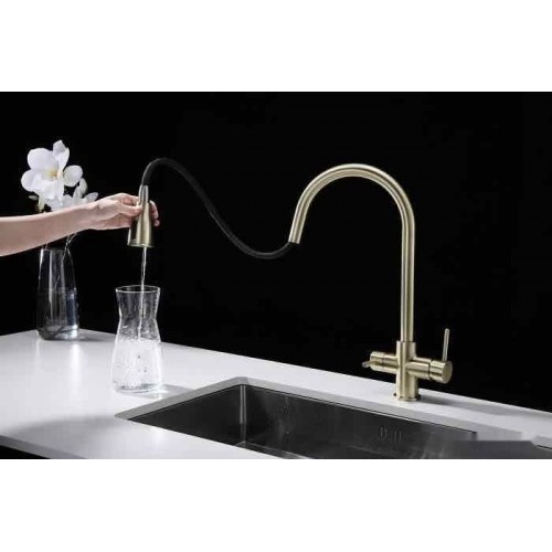 Смеситель Paulmark Lange La214212-BR (бронза)