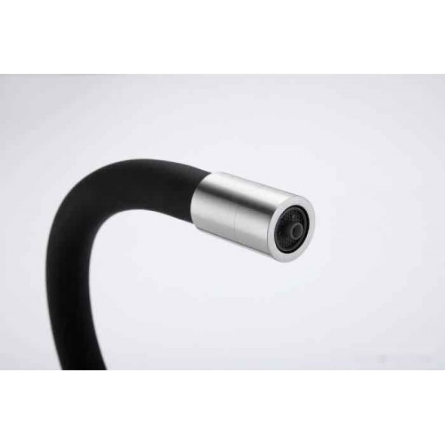 Смеситель Paulmark Salix Sa213419-GM (черный/вороненая сталь)