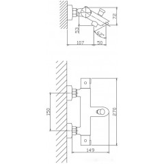 Смеситель Haiba HB60809 (хром)