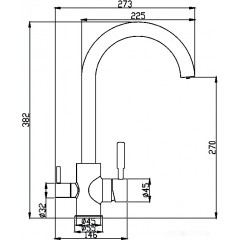 Смеситель Haiba HB76840