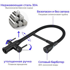 Смеситель Gappo G4399-76