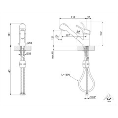 Смеситель Smeg MD10AV3