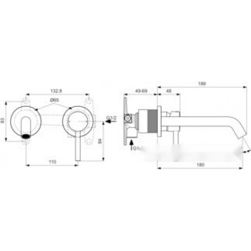 Смеситель Ideal Standard Ceraline A6938AA