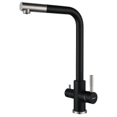 Смеситель GranFest QUARZ GF-Z5421 черный