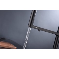 Смеситель Paulmark Tornado TO213402-401 (антрацит/черный)