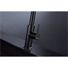 Смеситель Paulmark Tornado TO213402-401 (антрацит/черный)