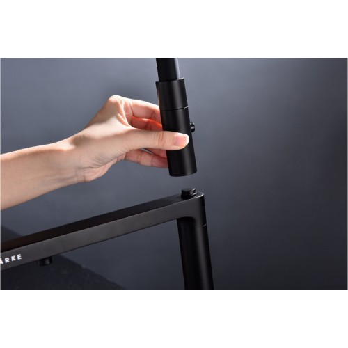 Смеситель Paulmark Tornado TO213402-401 (антрацит/черный)