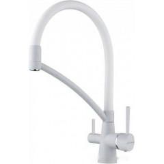 Смеситель Paulmark Siegen Si213111-431TW (белый матовый)