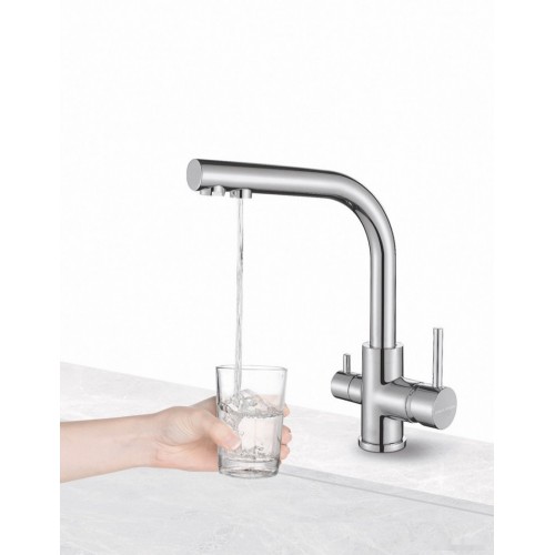 Смеситель Paulmark Essen ES213011-GR (серый камень)