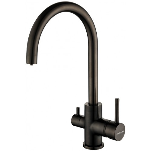 Смеситель Paulmark Essen 213211-GM (вороненая сталь)