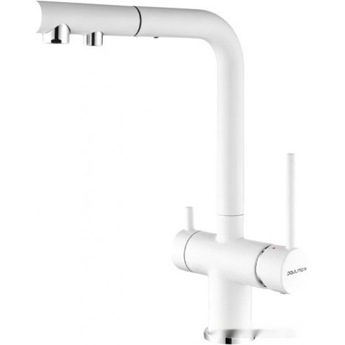 Смеситель Paulmark Serpentine SE213222-431 (белый матовый)