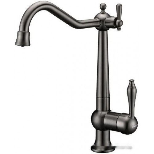 Смеситель Paulmark Retro Re213226-GM (вороненая сталь)