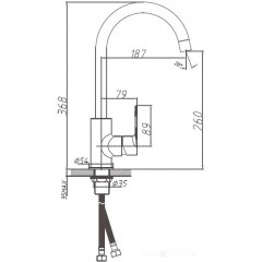 Смеситель Haiba HB71505