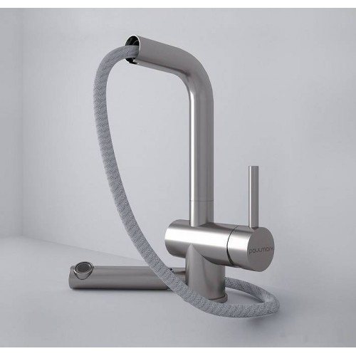 Смеситель Paulmark Dosse Do214418-GM (вороненая сталь)