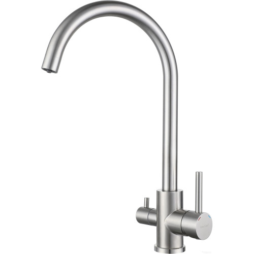 Смеситель GranFest Quarz GF-Z5420 (нержавеющая сталь)