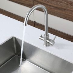 Смеситель GranFest Quarz GF-Z5420 (нержавеющая сталь)