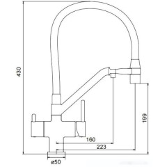 Смеситель Gappo G4398-81