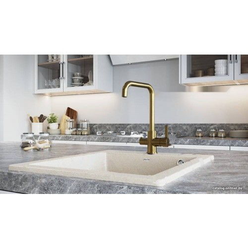 Смеситель Paulmark Logas Lo213021-BR (бронза)