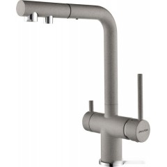 Смеситель Paulmark Serpentine SE213222-GR (серый)