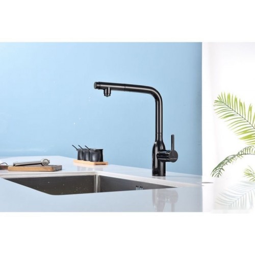 Смеситель Paulmark Viper VI213105-GB (черный/черный глянцевый)