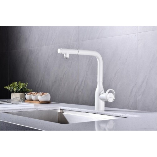 Смеситель Paulmark Urban Ur213104-431 (белый матовый)