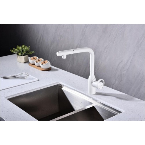 Смеситель Paulmark Urban Ur213104-431 (белый матовый)