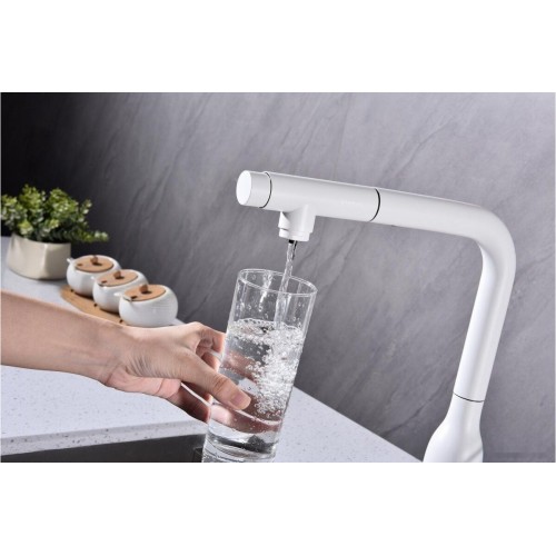 Смеситель Paulmark Urban Ur213104-431 (белый матовый)