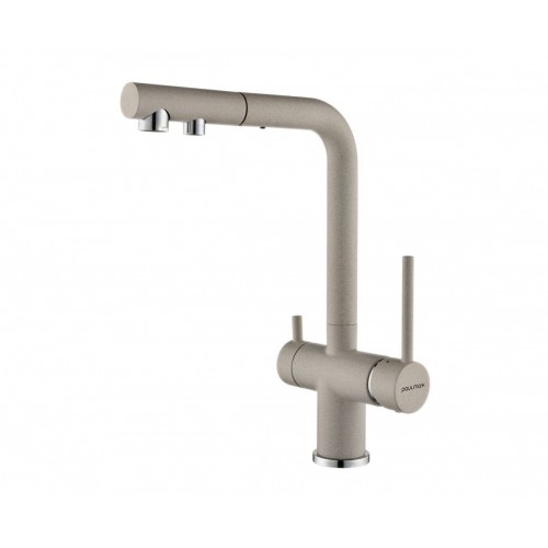 Смеситель Paulmark Serpentine Se213222-BE (бежевый)