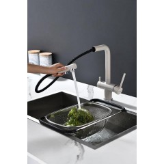 Смеситель Paulmark Serpentine Se213222-BE (бежевый)