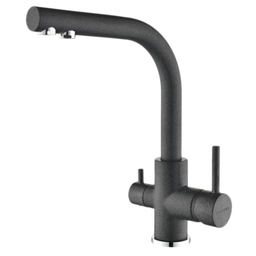 Смеситель Paulmark Essen ES213011-DG (серый/графит)