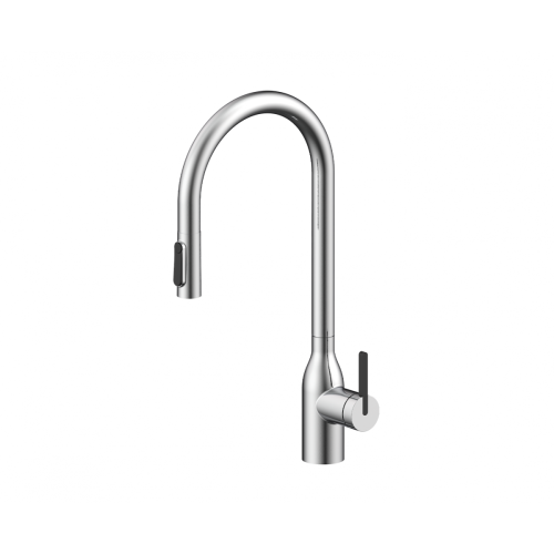 Смеситель Paulmark Iniversal Un213880-BS (стальной/нержавеющая сталь)