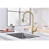 Смеситель Paulmark Iniversal Un213880-SBG (золото/светлое брашированное золото)