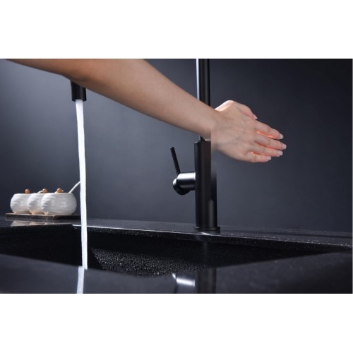 Смеситель Paulmark Senso Se215180-AN (черный/антрацит)