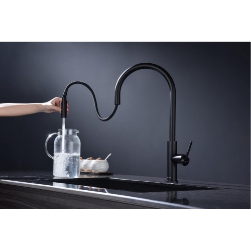 Смеситель Paulmark Senso Se215180-AN (черный/антрацит)