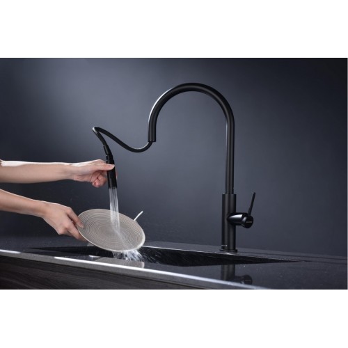 Смеситель Paulmark Senso Se215180-AN (черный/антрацит)