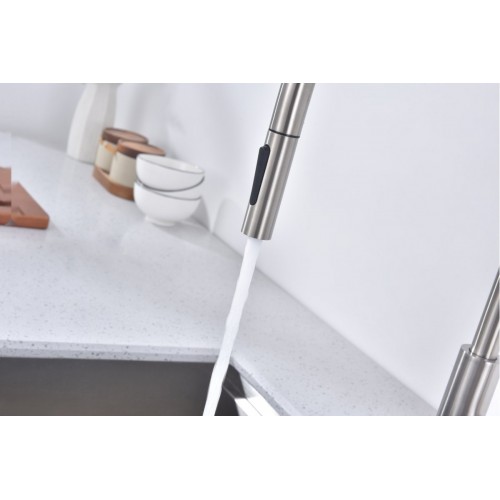 Смеситель Paulmark Senso Se215180-BS (стальной/нержавеющая сталь)