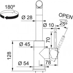 Смеситель Franke Smart Glenda 115.0706.985