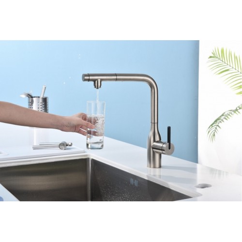 Смеситель Paulmark Viper Vi213105-NI (никель)