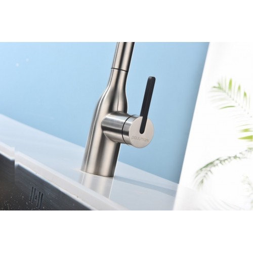 Смеситель Paulmark Viper Vi213105-NI (никель)