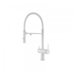 Смеситель Paulmark Gravity Gr213888-WH (белый/белый матовый)