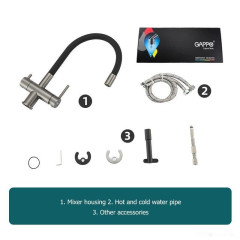 Смеситель Gappo G4398-39