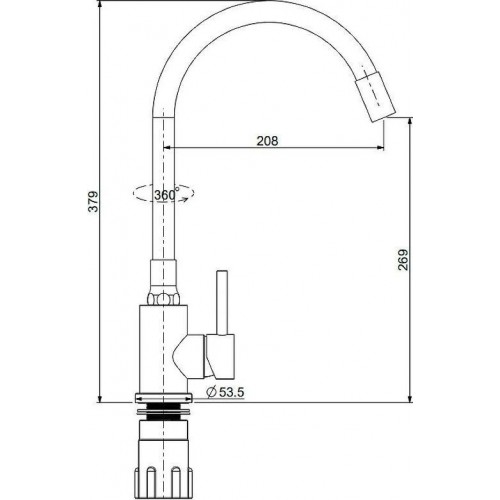 Смеситель Splenka S201.4408.03