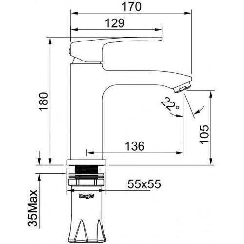 Смеситель Raglo R01.10.09
