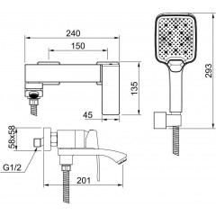 Смеситель Raglo R01.30.09