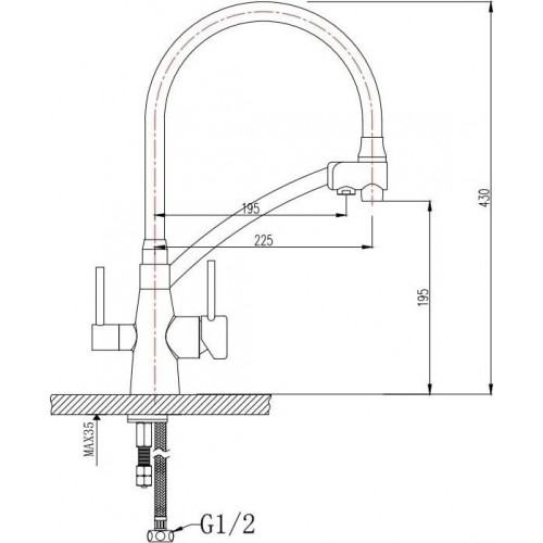 Смеситель Raglo R80.621.05